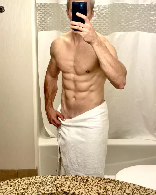 [m]y work trip workout had me feeling good