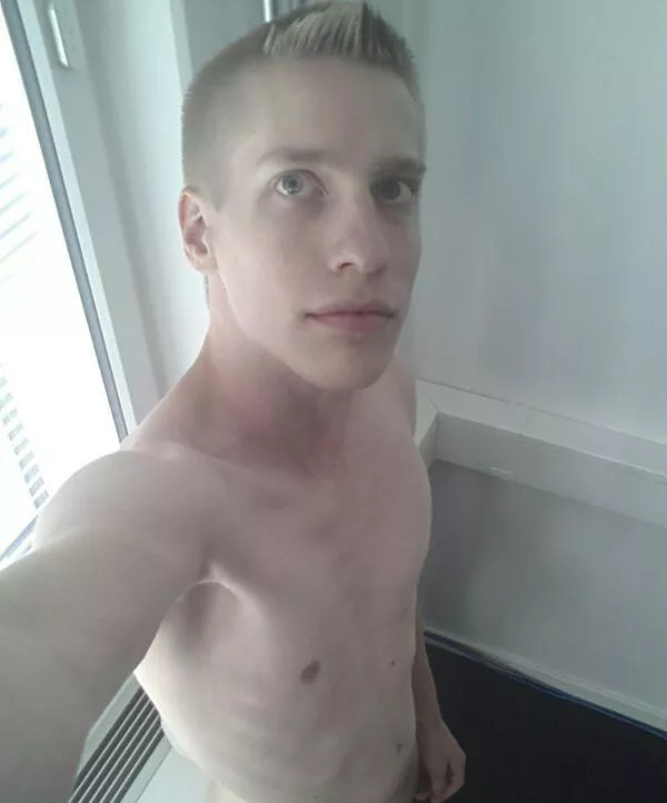 Naked at school 🙈 What would you do if you walked in on me? 😏