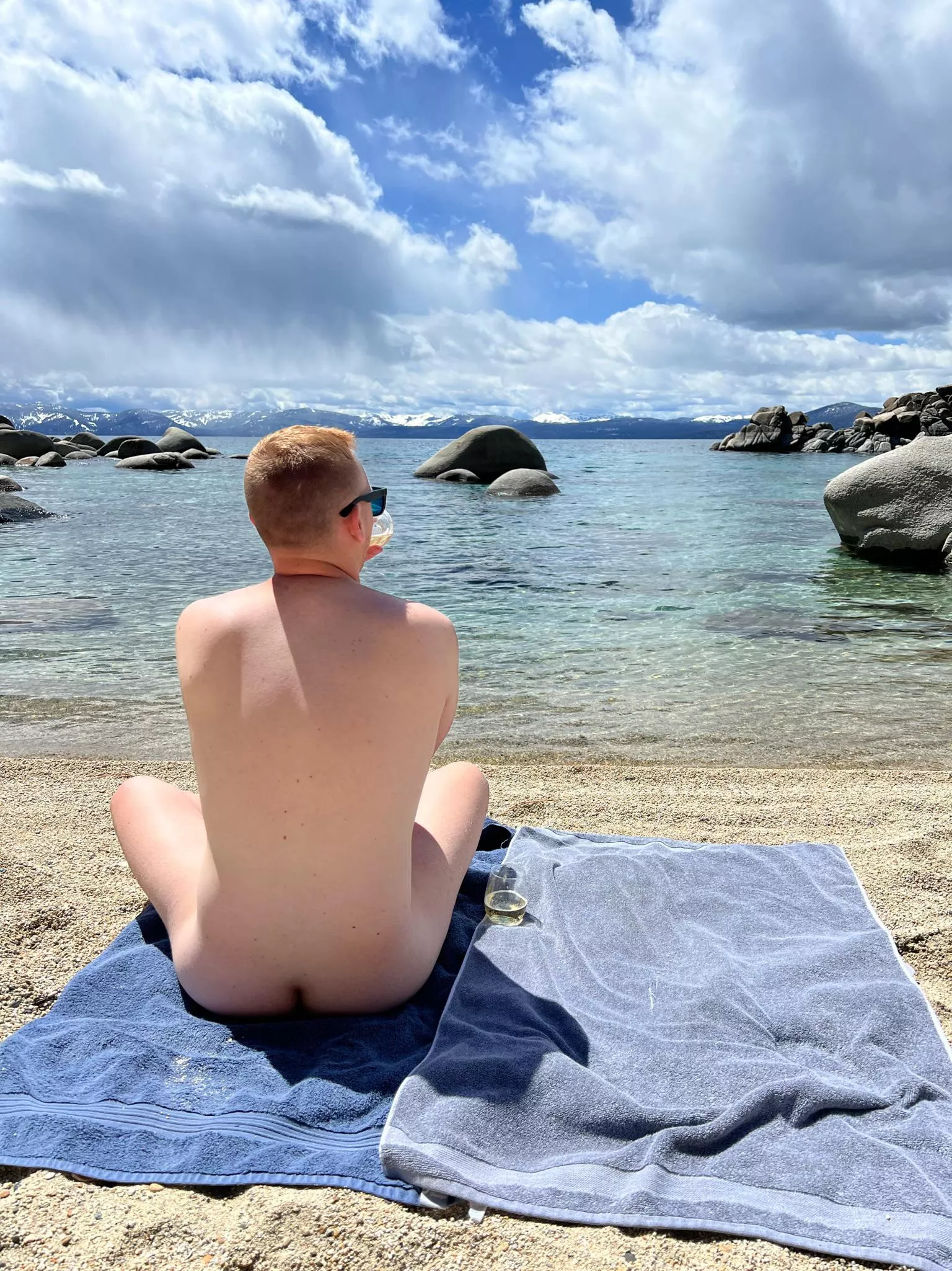 Naked beach day