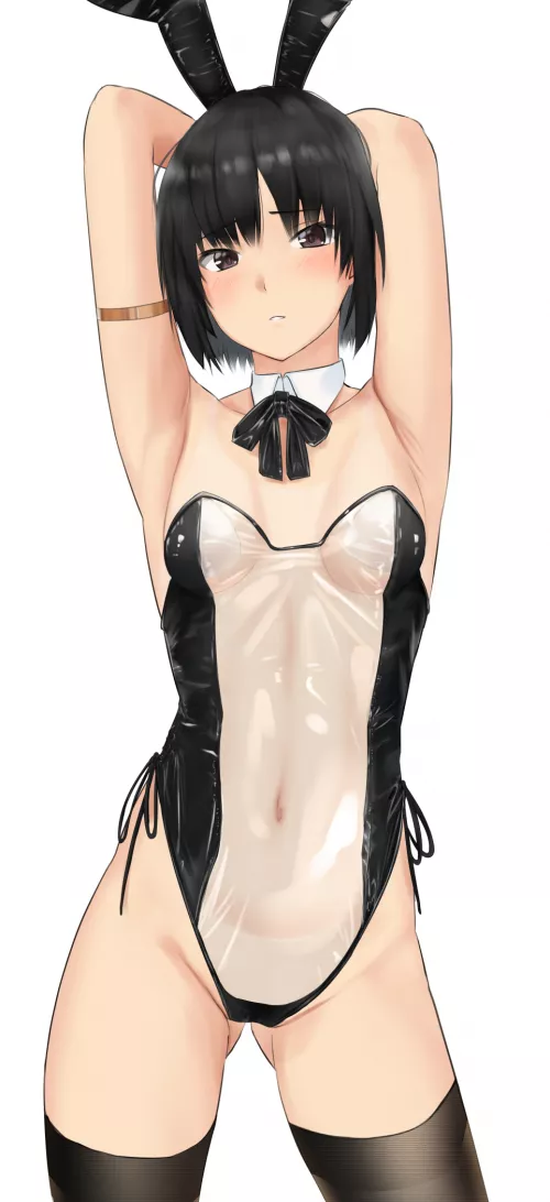 Nanasaki Ai Sheer Bunny Girl (Willow Tenchi) [Amagami ]