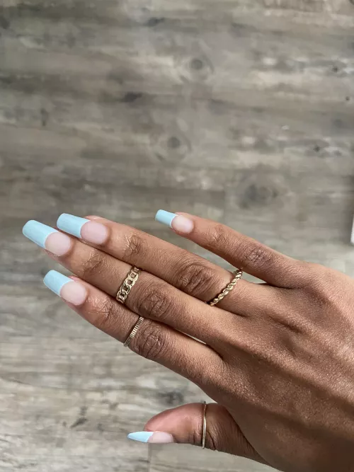 naturally long nails😍