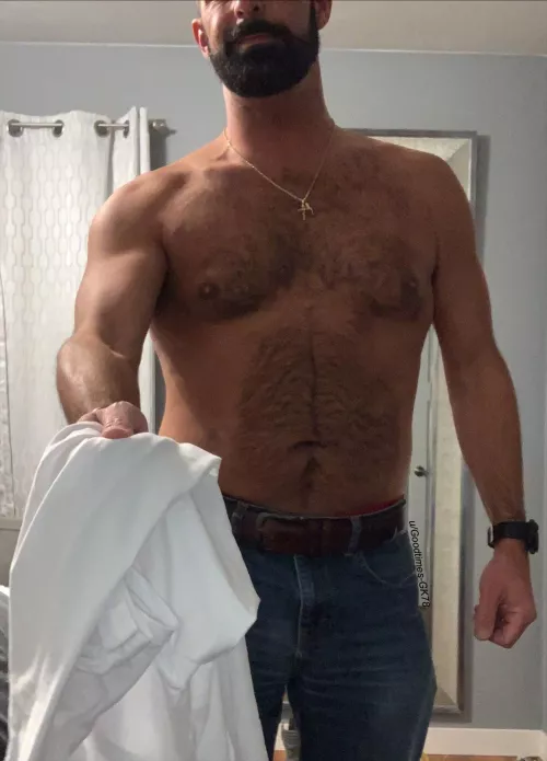 Need a new sleeping shirt babe? You can wear this one. I love when you’re wrapped in my scent.