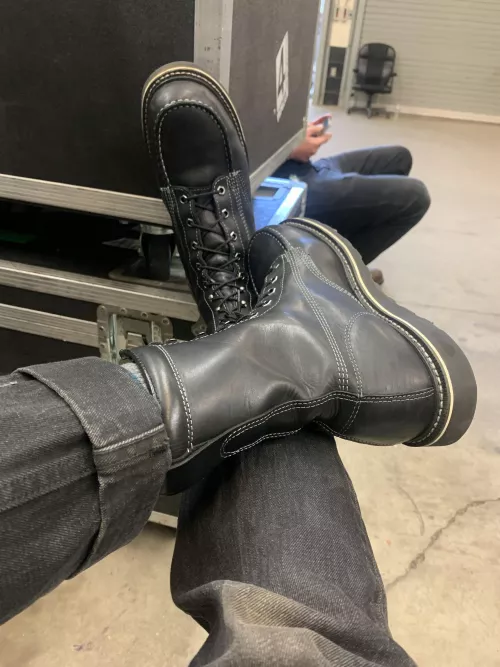 New boot goofin - thorogood 8” steel toe moc toe