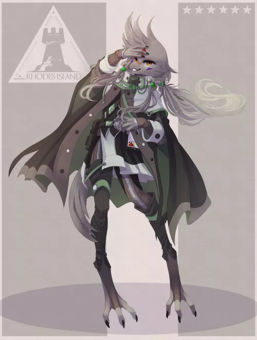 New operator just dropped, commission for Kareesbhareska on twitter (art by me, @/ayleendeer)