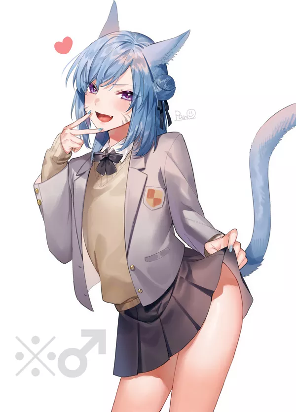 Nice kitty boi