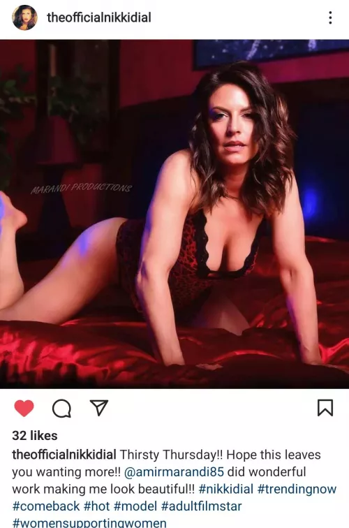 Nikki Dial is back! show her some love on IG @theofficialnikkidial