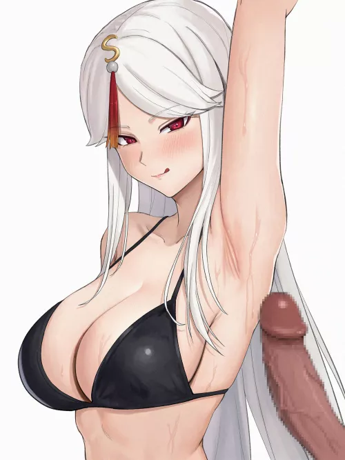 Ninnguang's naughty stare and her fuckable armpits 🤤 (Genshin Impact) [SP]