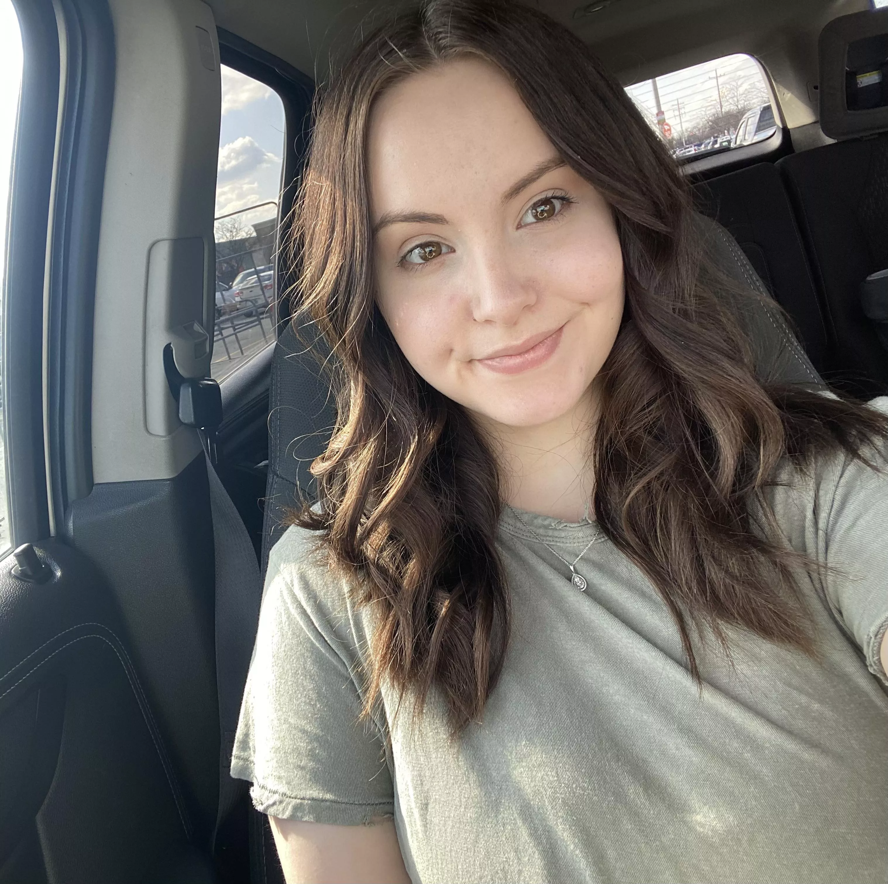 No makeup today