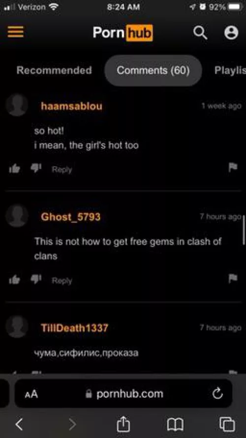 No no, he’s got a point