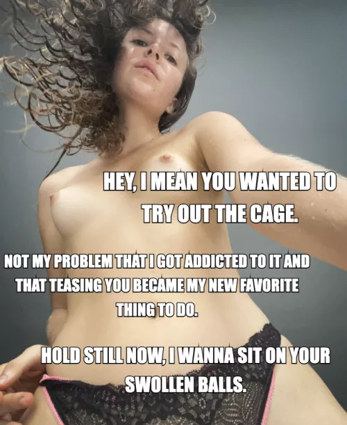 Not my problem that I got addicted to it 🤭