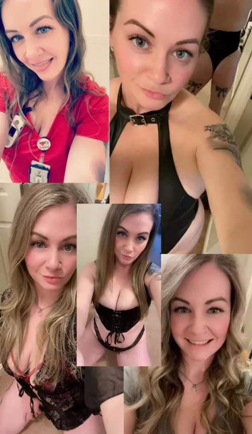 (OC) I'm a mom and nurse by day, and a BBC cum slut by night 🌙 .. I rarely fuck the same BBC more then once and I see play dates about twice a week so you do the math 🤓💦.. creampies are my favorite FYI.