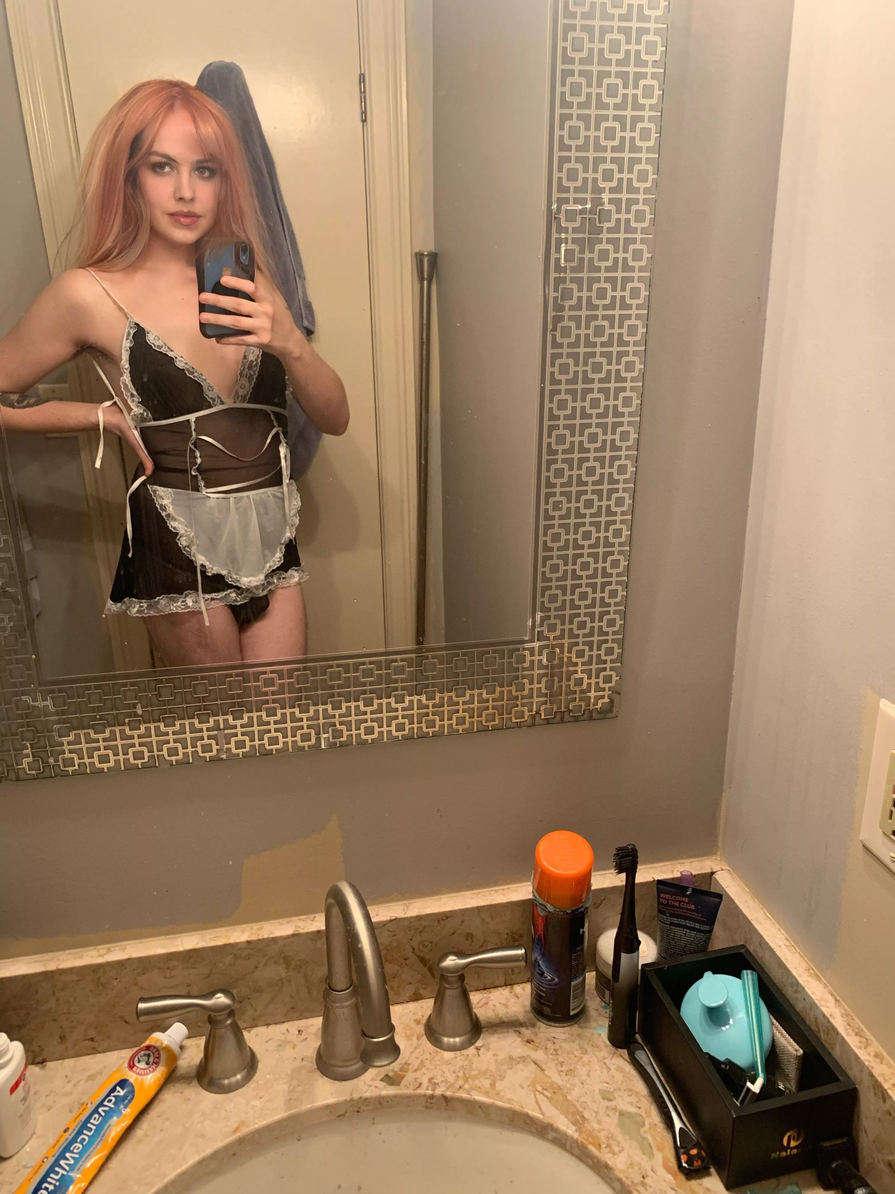 (OC) Would you fuck some sense into this sissy slut?