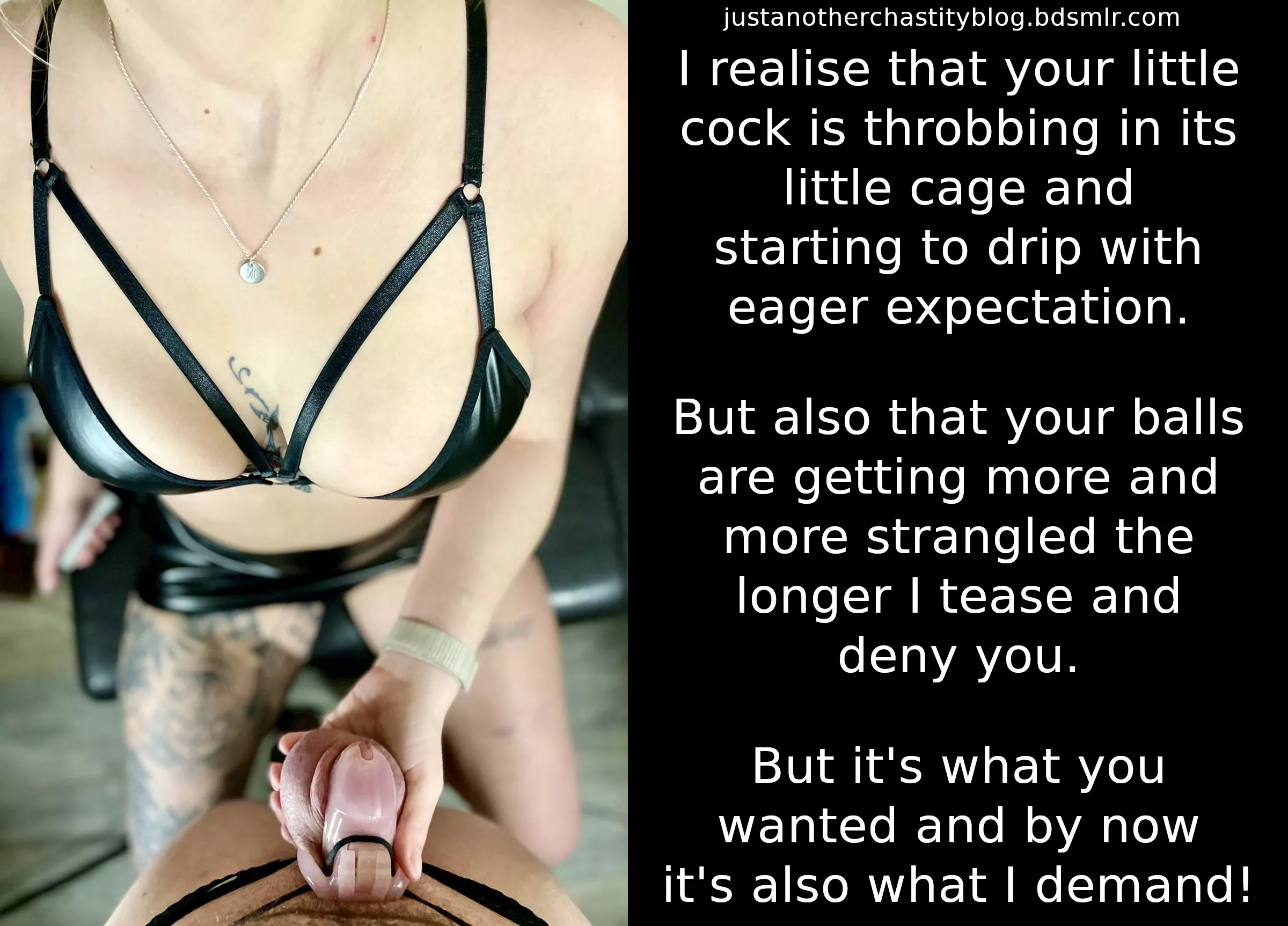Of course she knows what she is causing. The pain, the blue balls and the desperate dripping. But that's the way you wanted it, isn't it? Of course she knows what she is causing. The pain, the blue balls and the desperate dripping. But that's the way you wanted it, isn't it?