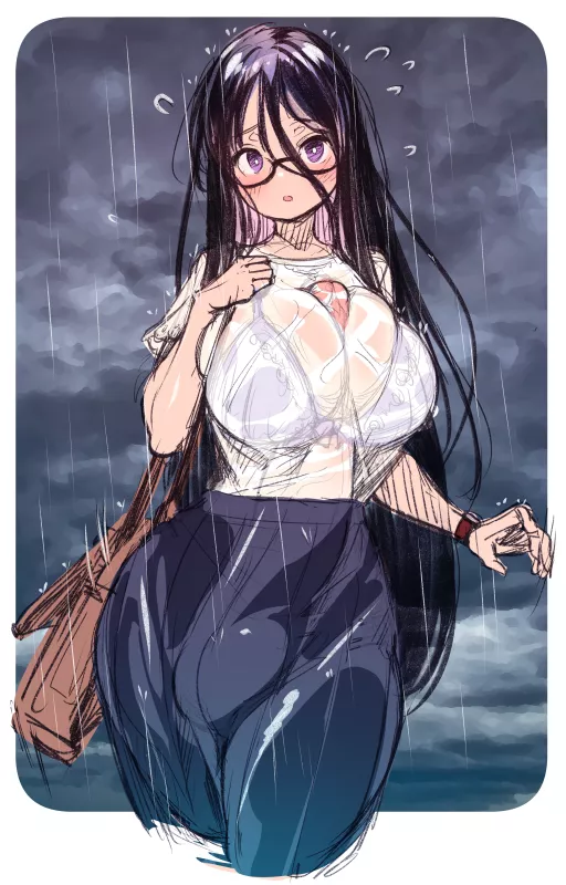 Oh no I'm all wet!