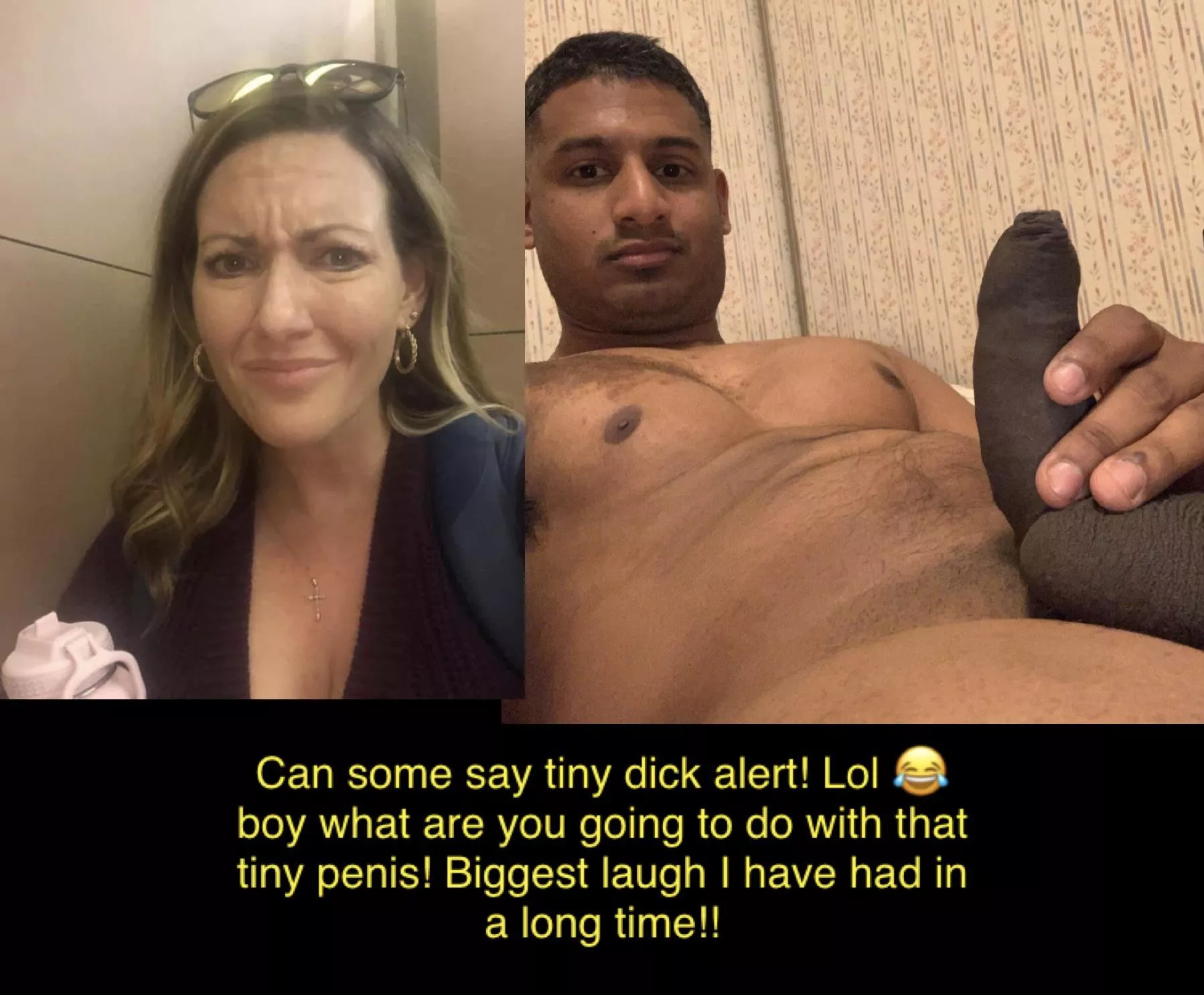 Omg I just canβt!! π why do Indian men act like they can comepete with black men I just donβt get it! I laughed so hard when I got this pic from this guy! I told him I only fuck with 10 plus inches not 3 millimeters! He never responded lol!! Omg I just canβt!! π why do Indian men act like they can comepete with black men I just donβt get it! I laughed so hard when I got this pic from this guy! I told him I only fuck with 10 plus inches not 3 millimeters! He never responded lol!!