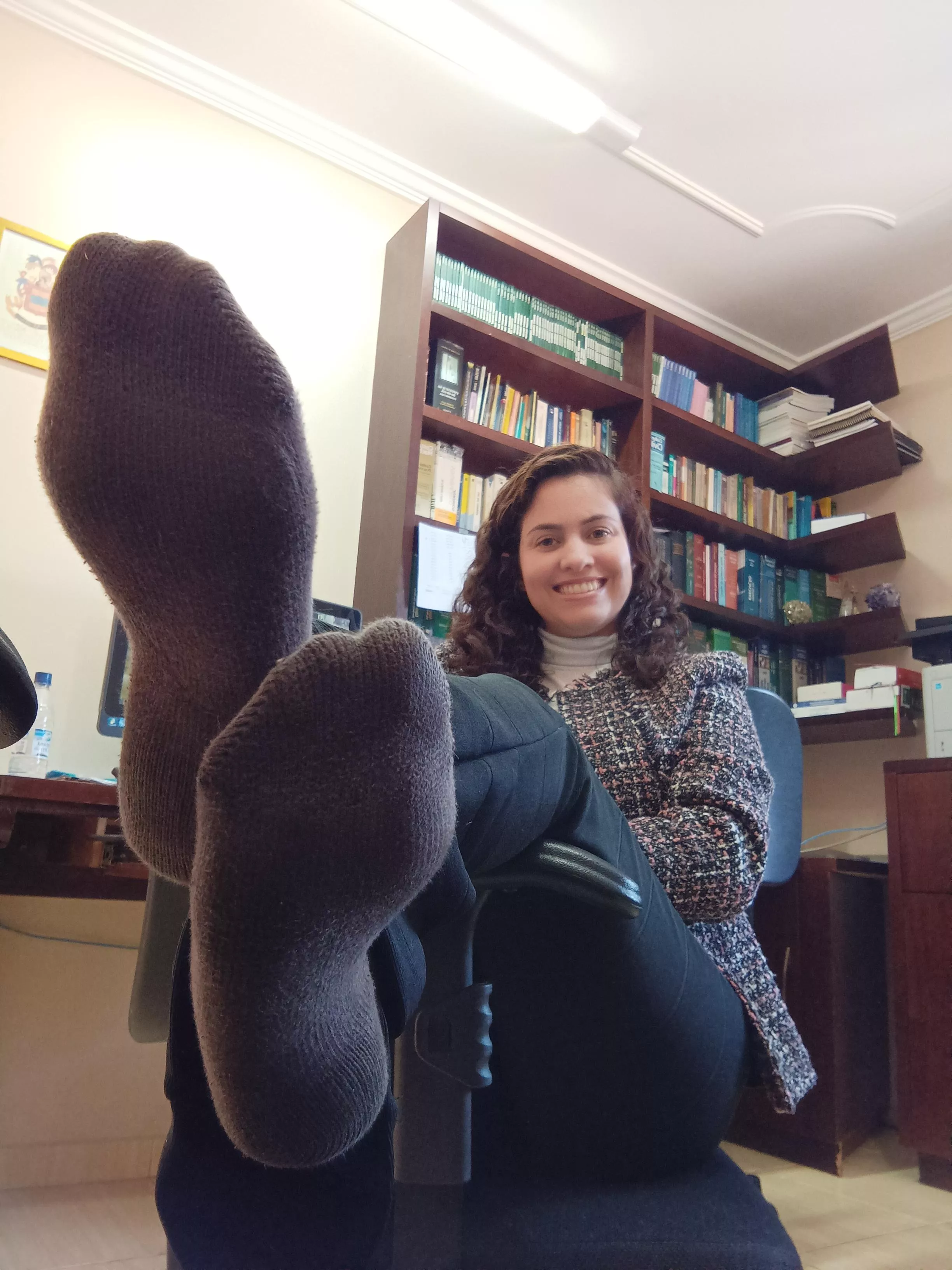 on a cold day