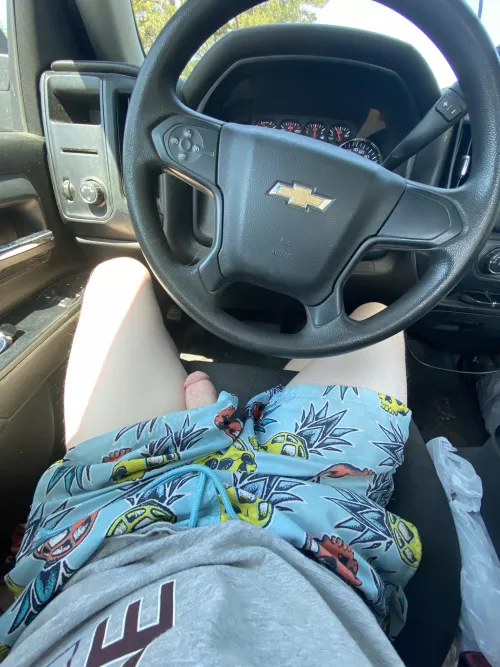 On my way to work and this guy decided to pop his head out 😳😳😳