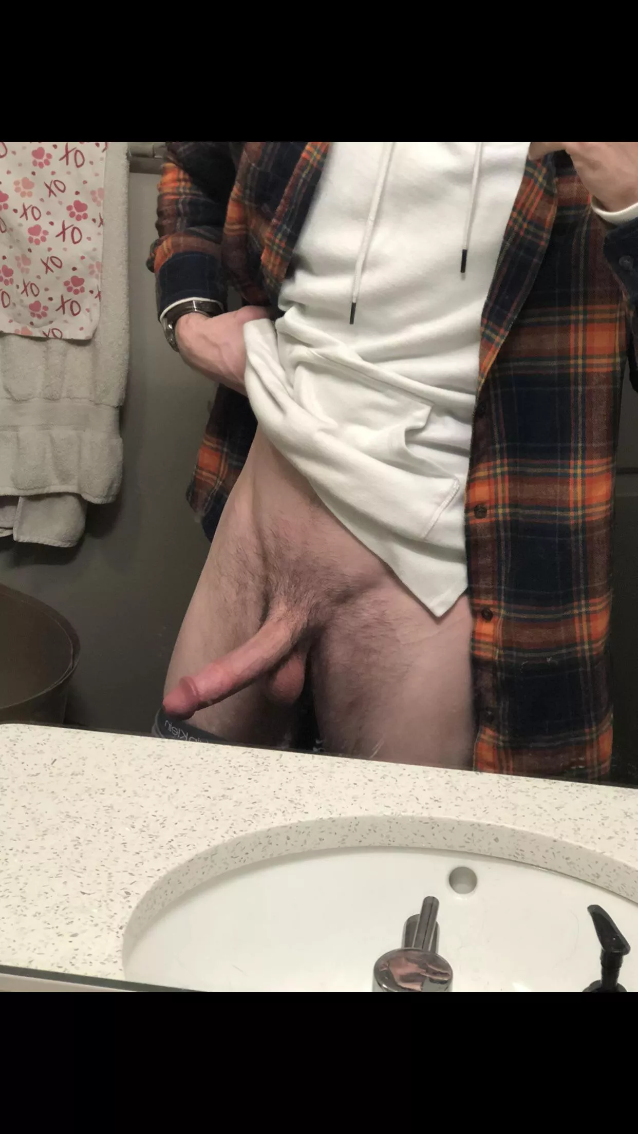 On your knees, now