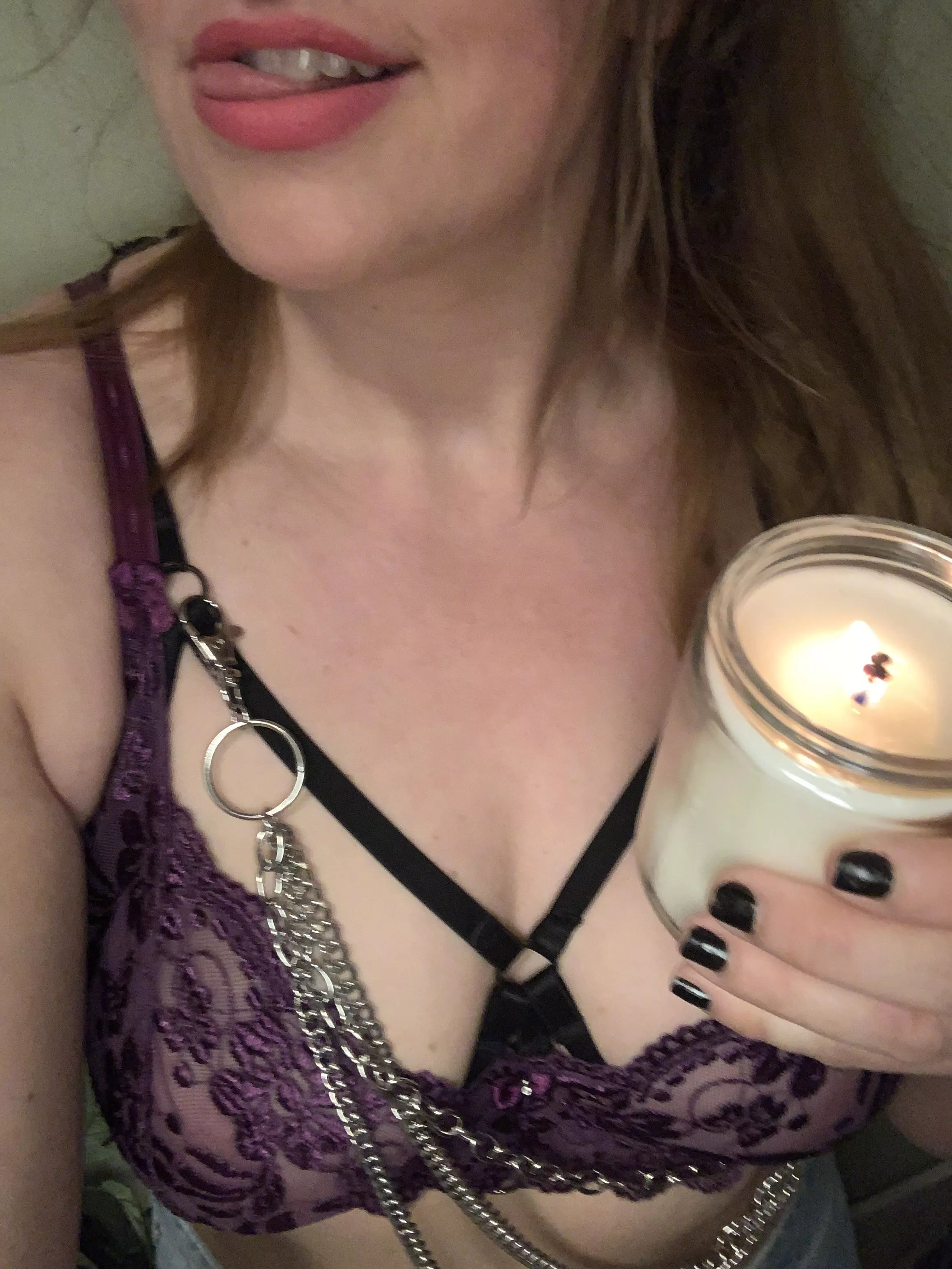 One drop of precum = ten drops of wax.