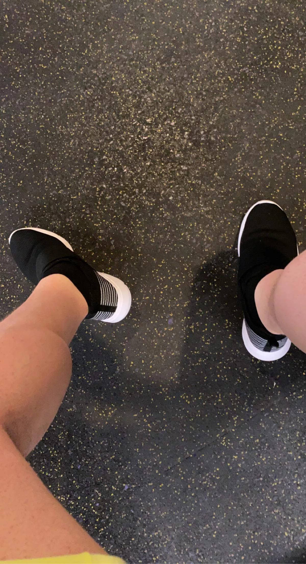 Only 15 minutes into my workout and I’m already drenched in sweat