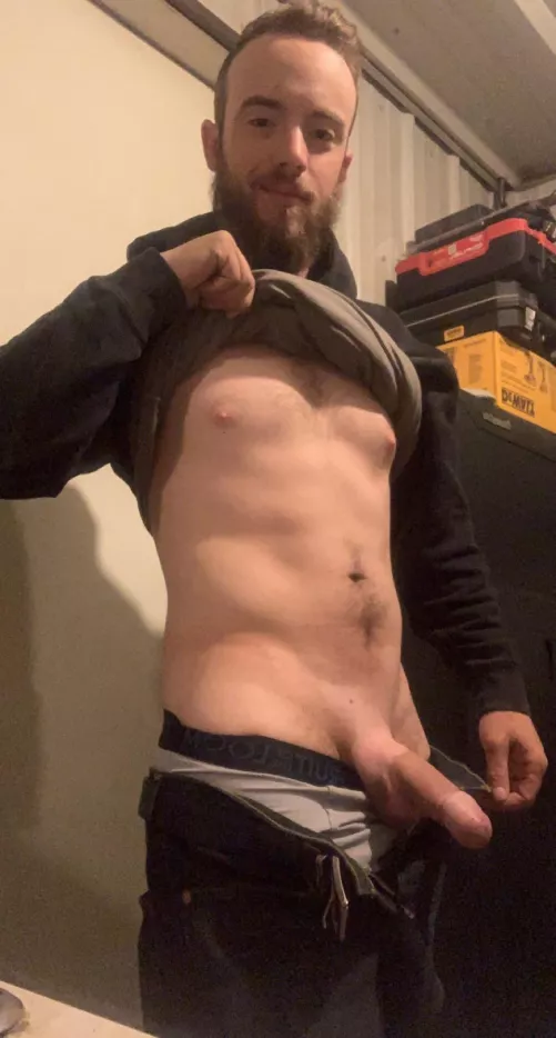 Only at a semi rn, anyone wanna help get it up all the way?