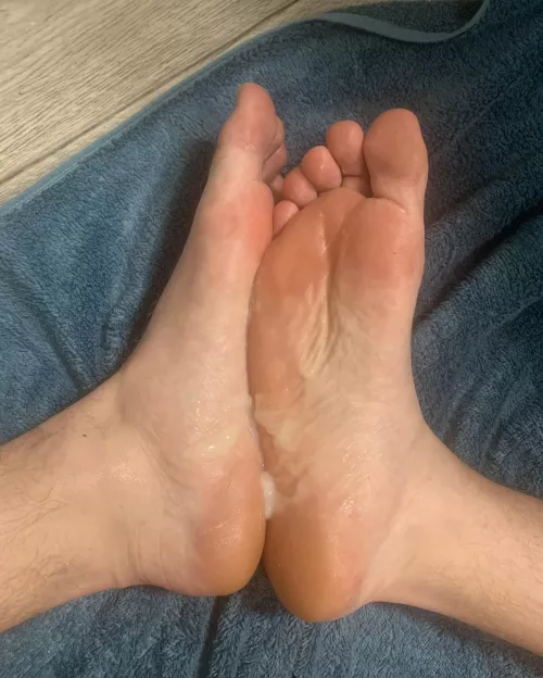 Oops, made a mess. Would you clean it up or rub it in?