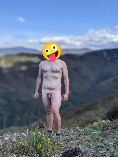 Out for a hike. No one seemed to be around so I got comfortable