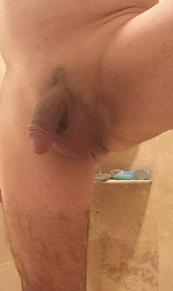 Out of the shower