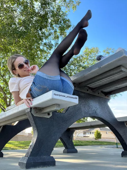 Outside fun time🌞😈