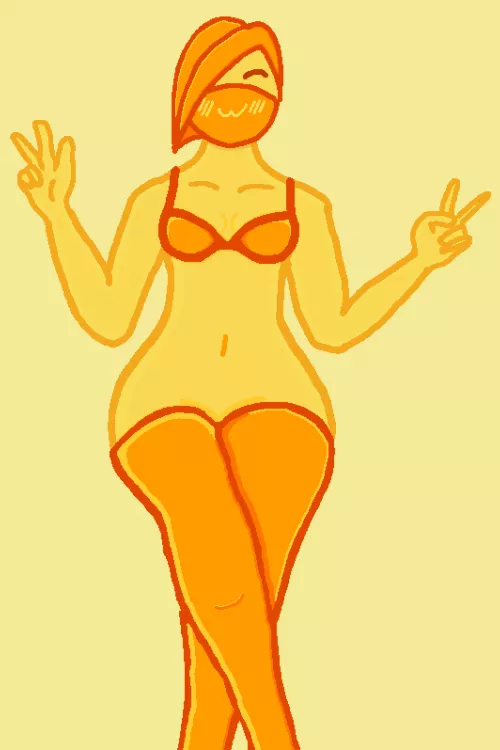 Pammy got some new lingerie (OC)