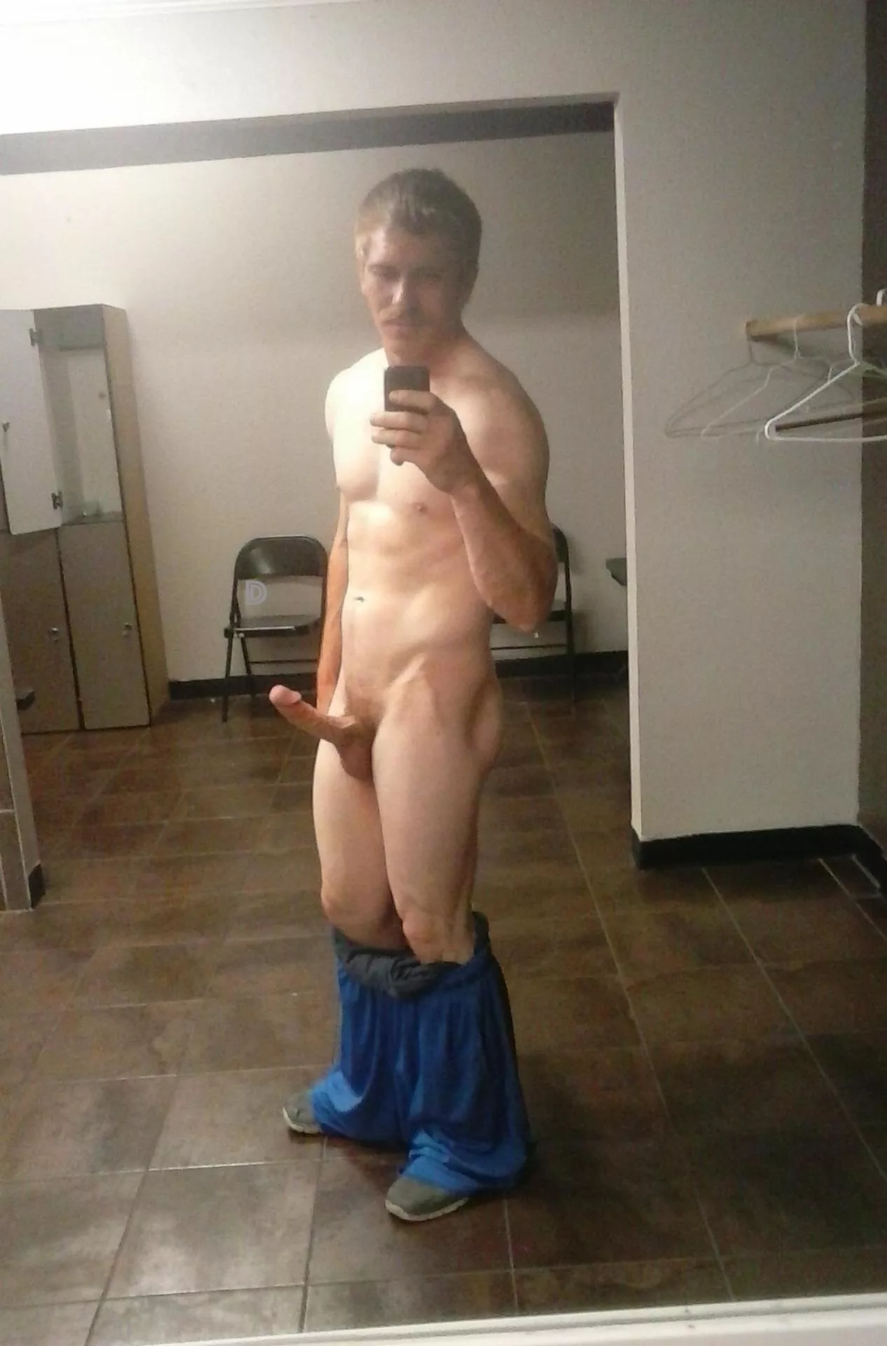 Pants down