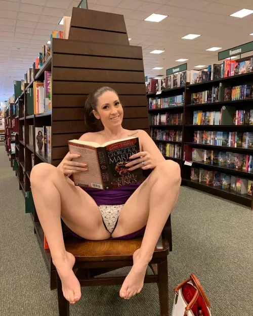 Part time at the book store
