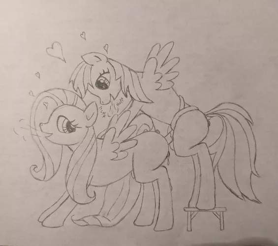 Passionate Love Making. Art by me