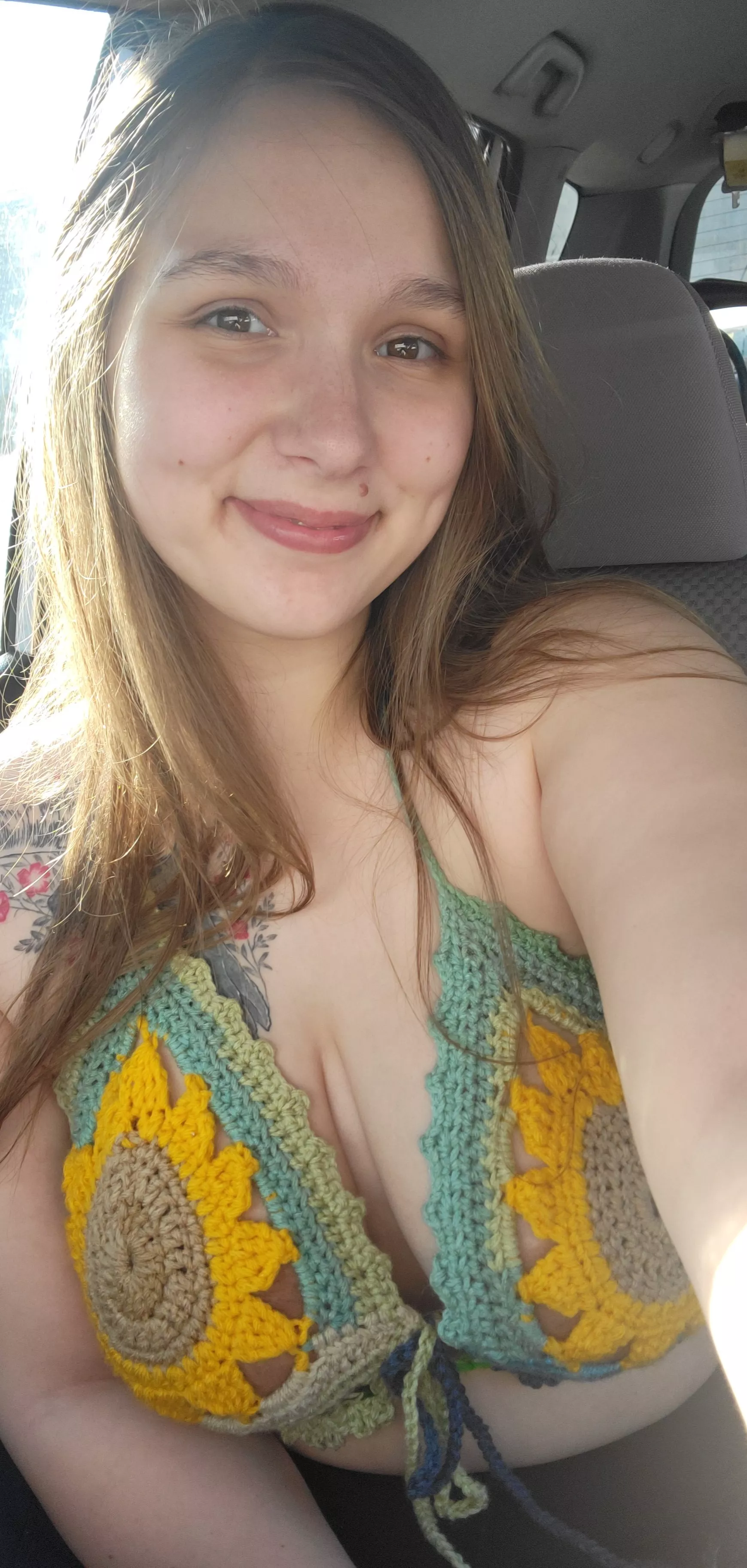 Peek a boob