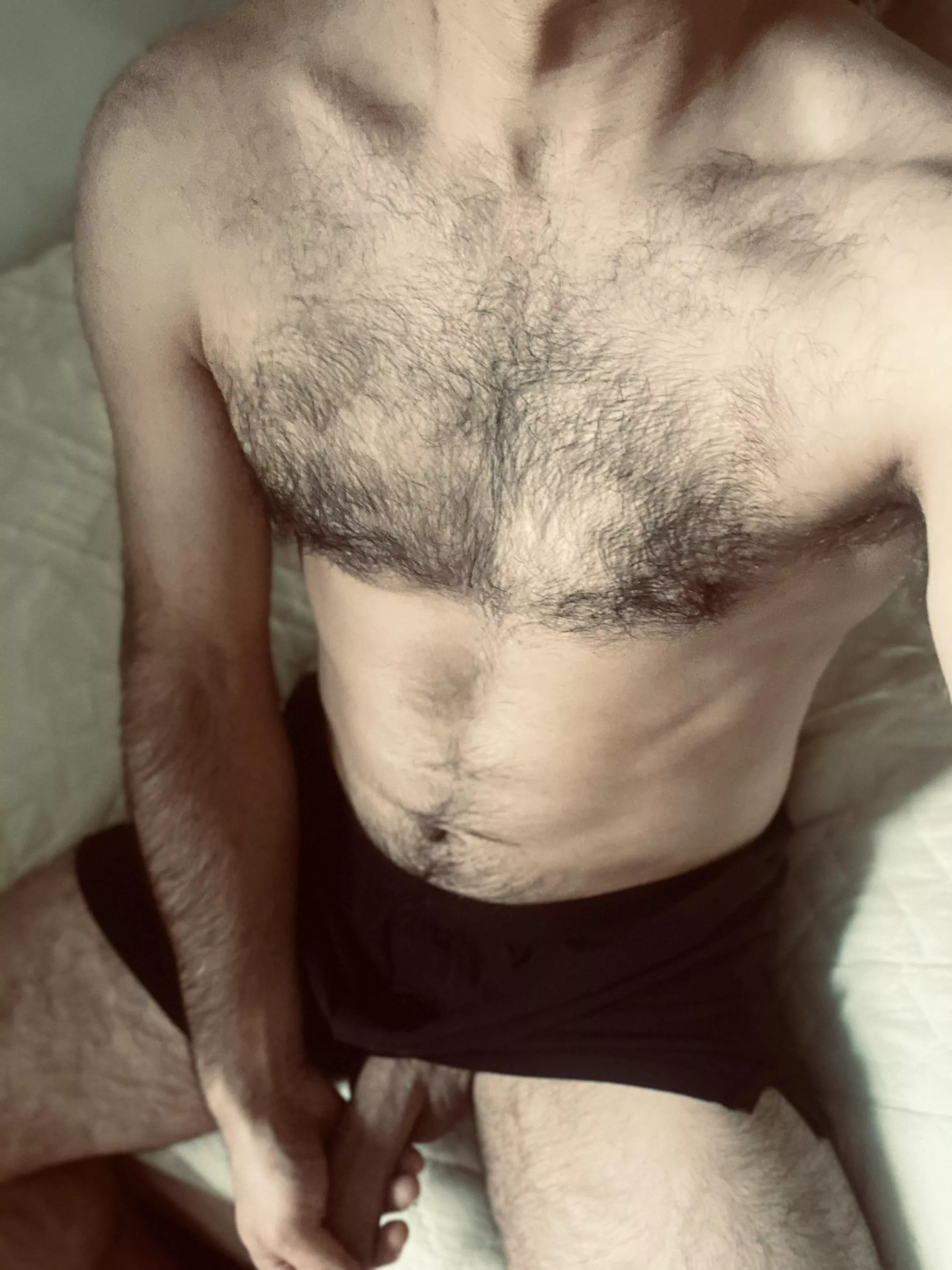 Peeking through