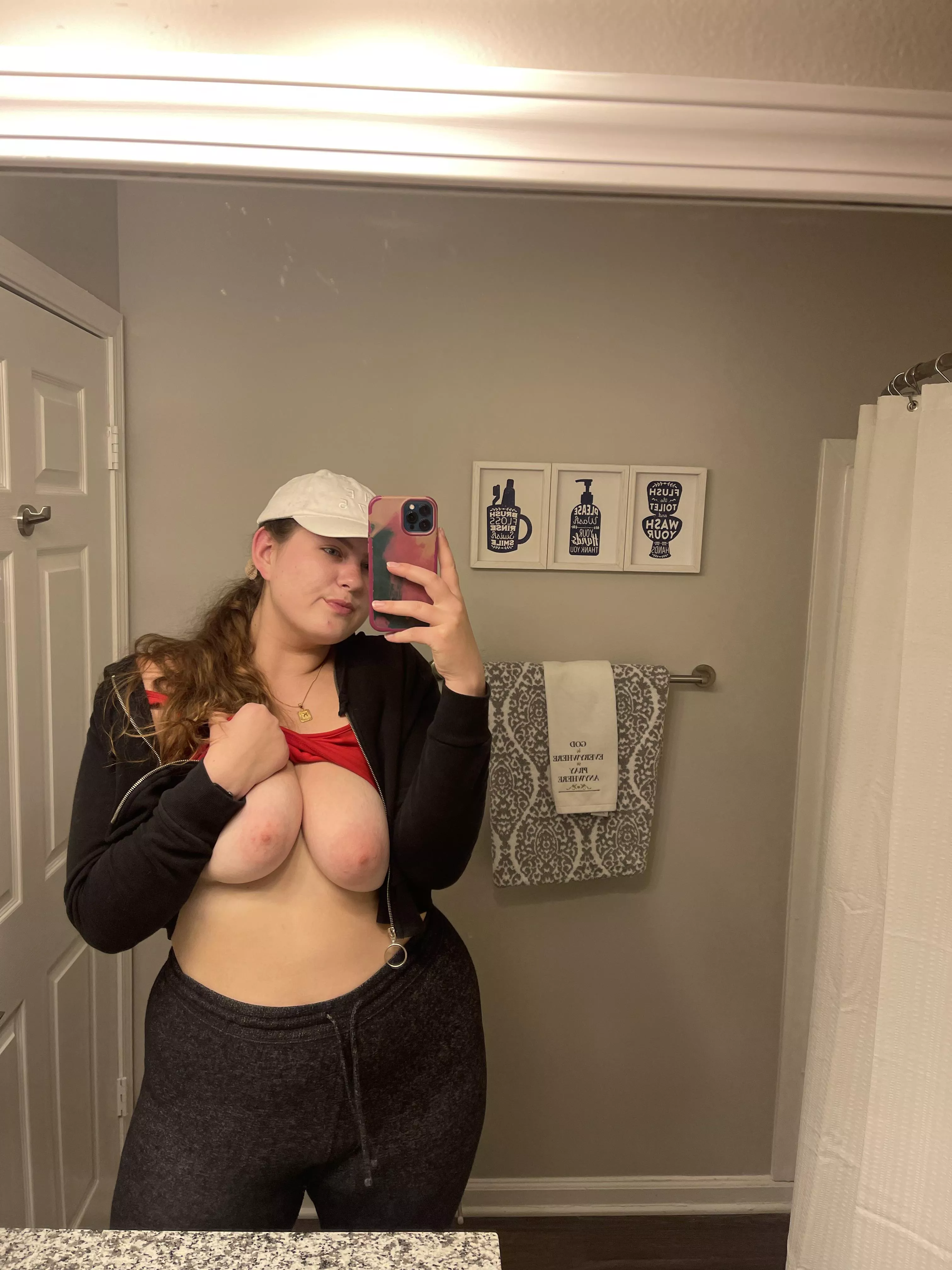 Period boobs are super big!