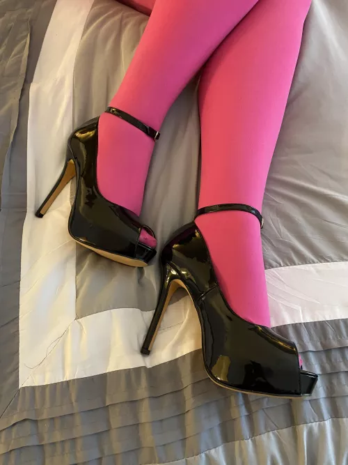 Pink and Black