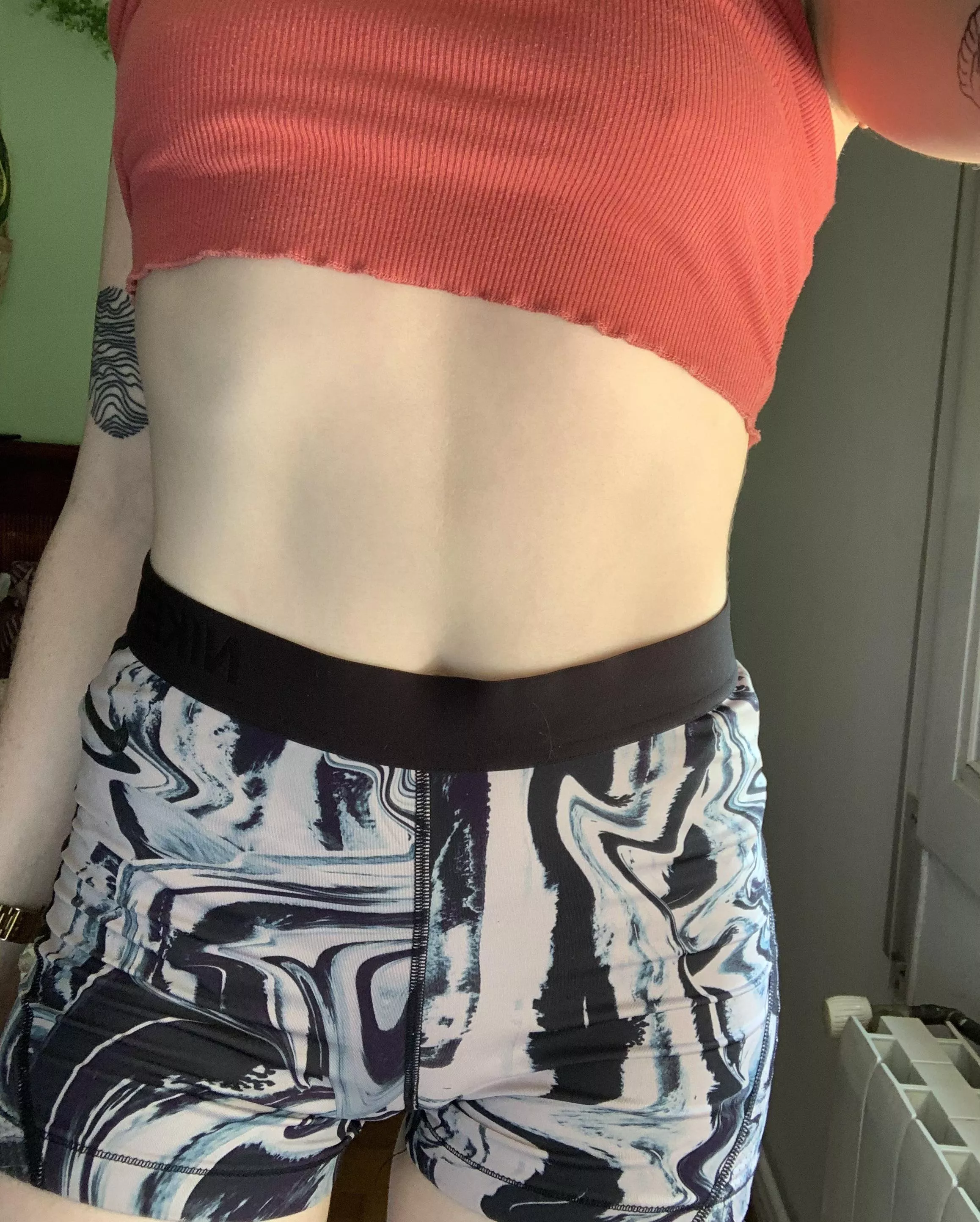 Pink crop top :)