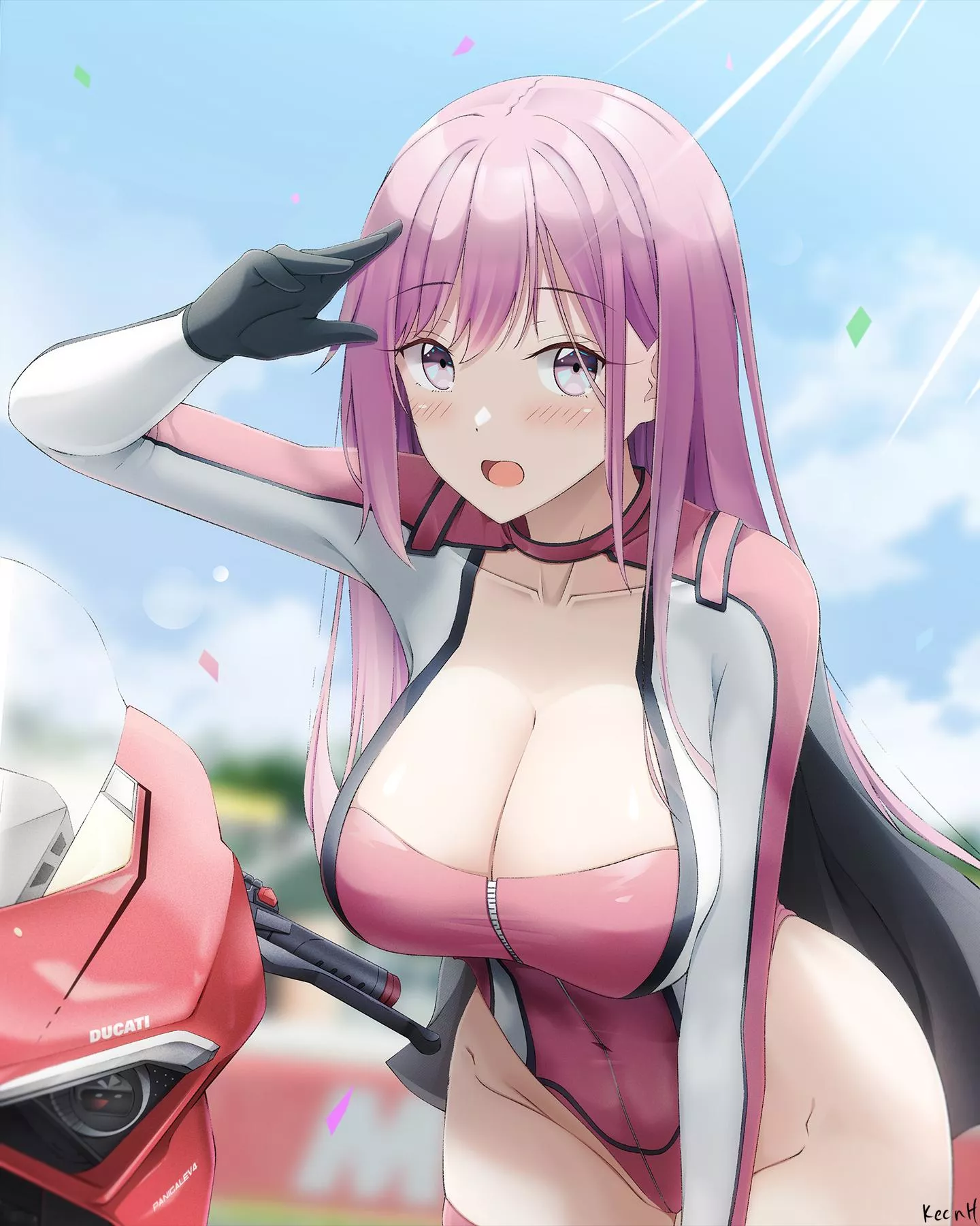 Pink Race Queen