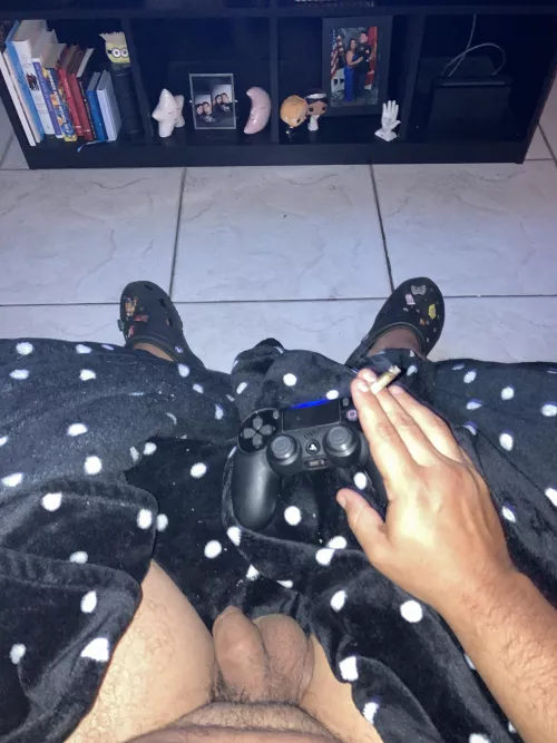 Playing n some late night toking with this softie