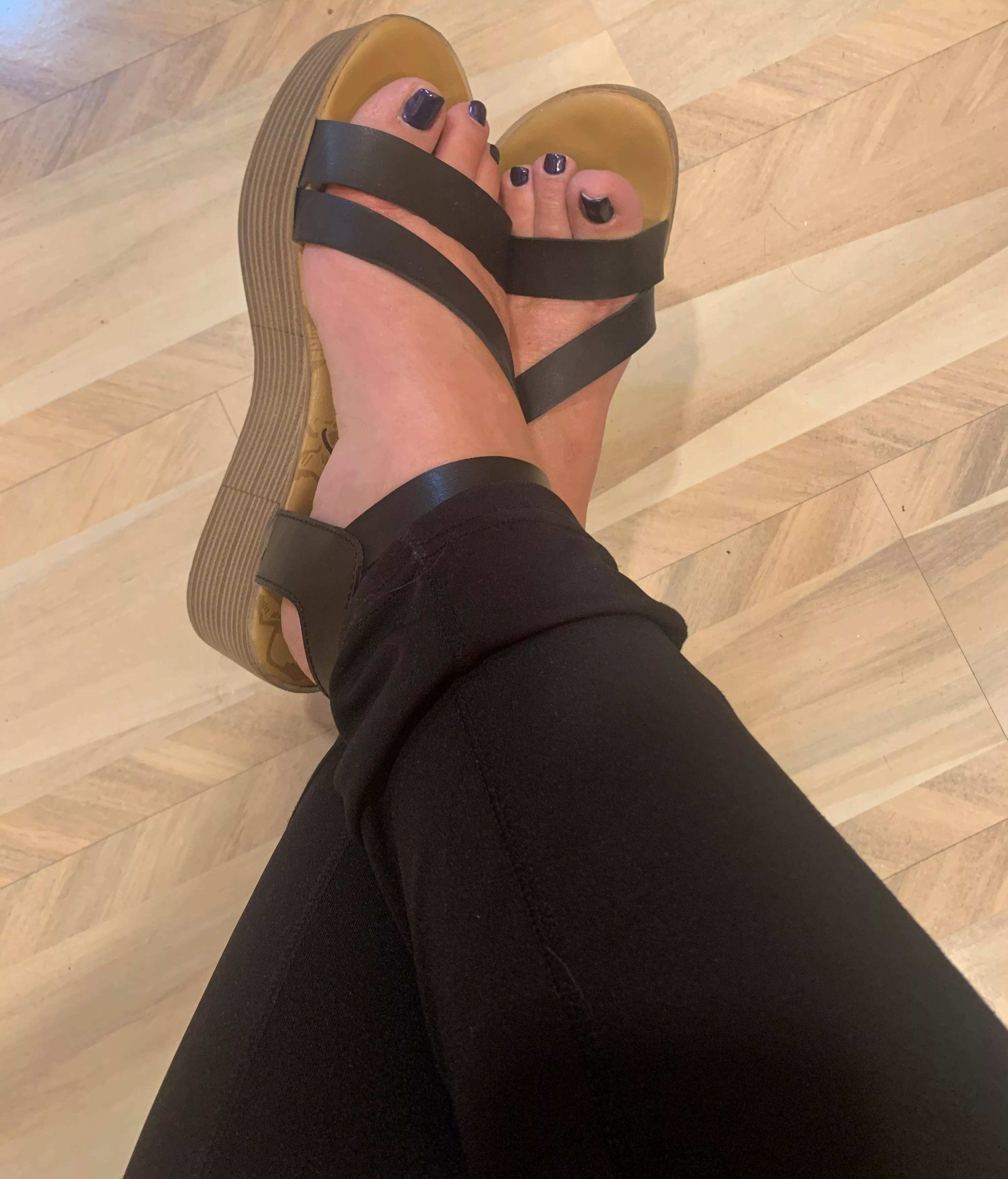 Please take these off and beg me to lick them clean… 💦 🤤😈