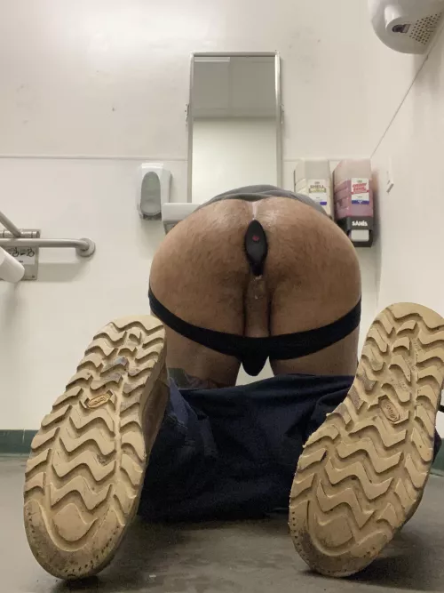 Plugging hole at work