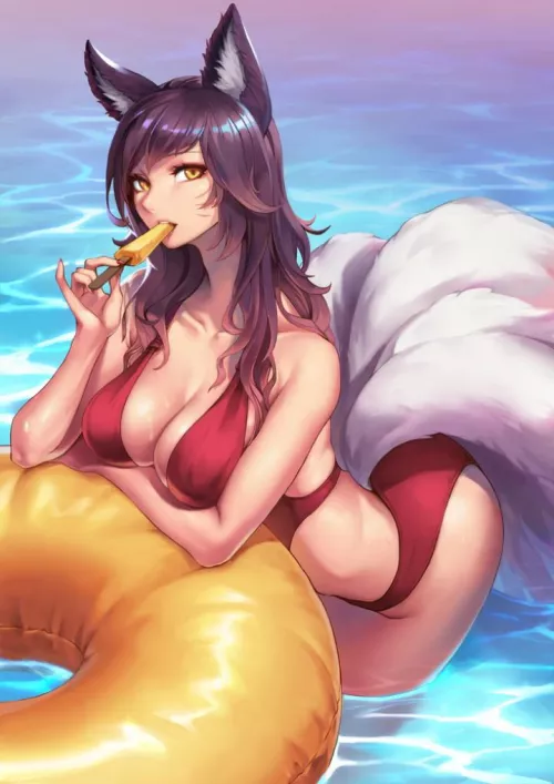 Pool party Ahri (oopartz yang)
