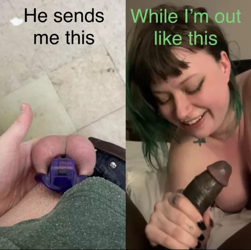 Poor little subby, “little” being the operative word 😂