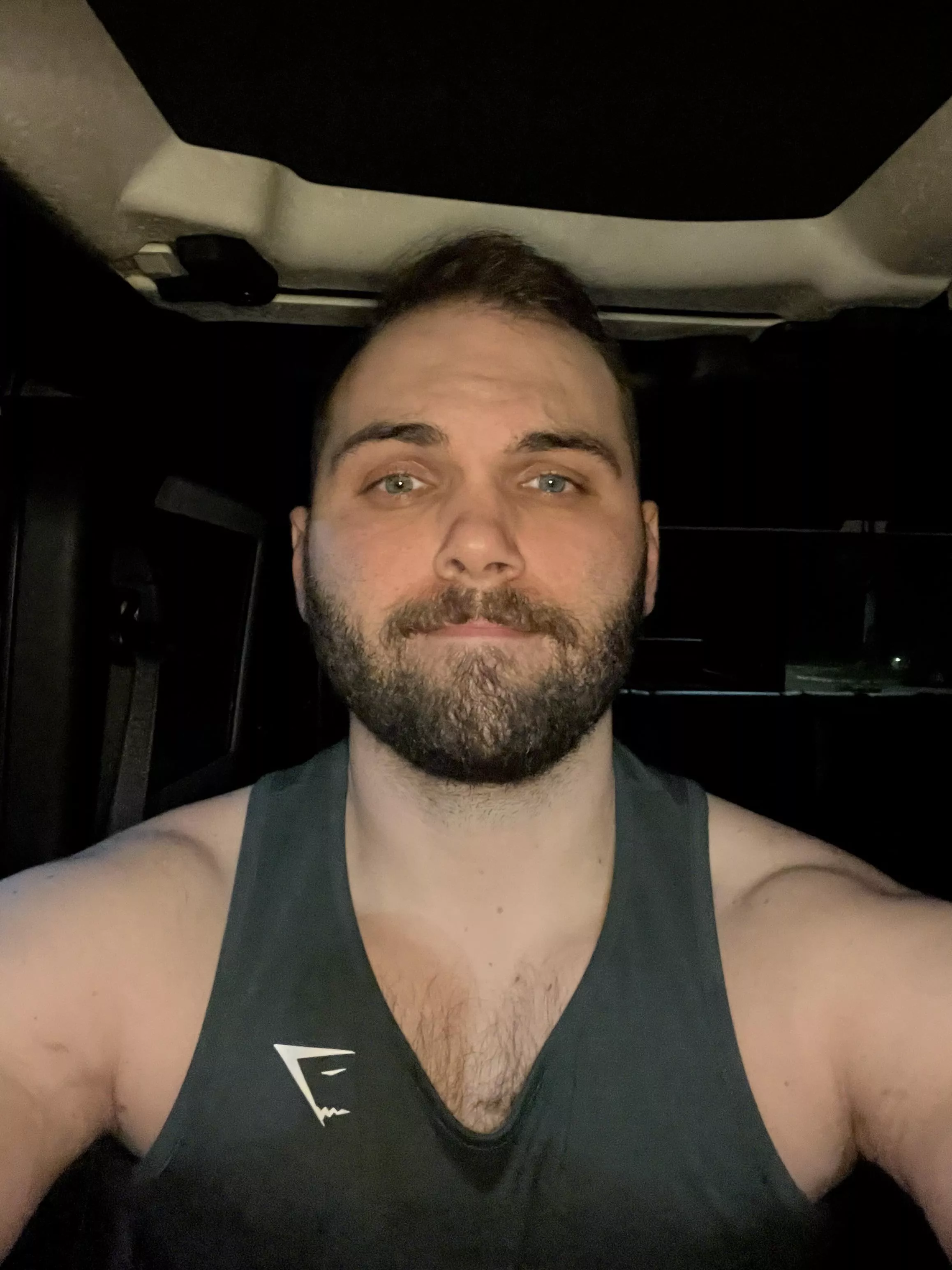 Post gym selfie