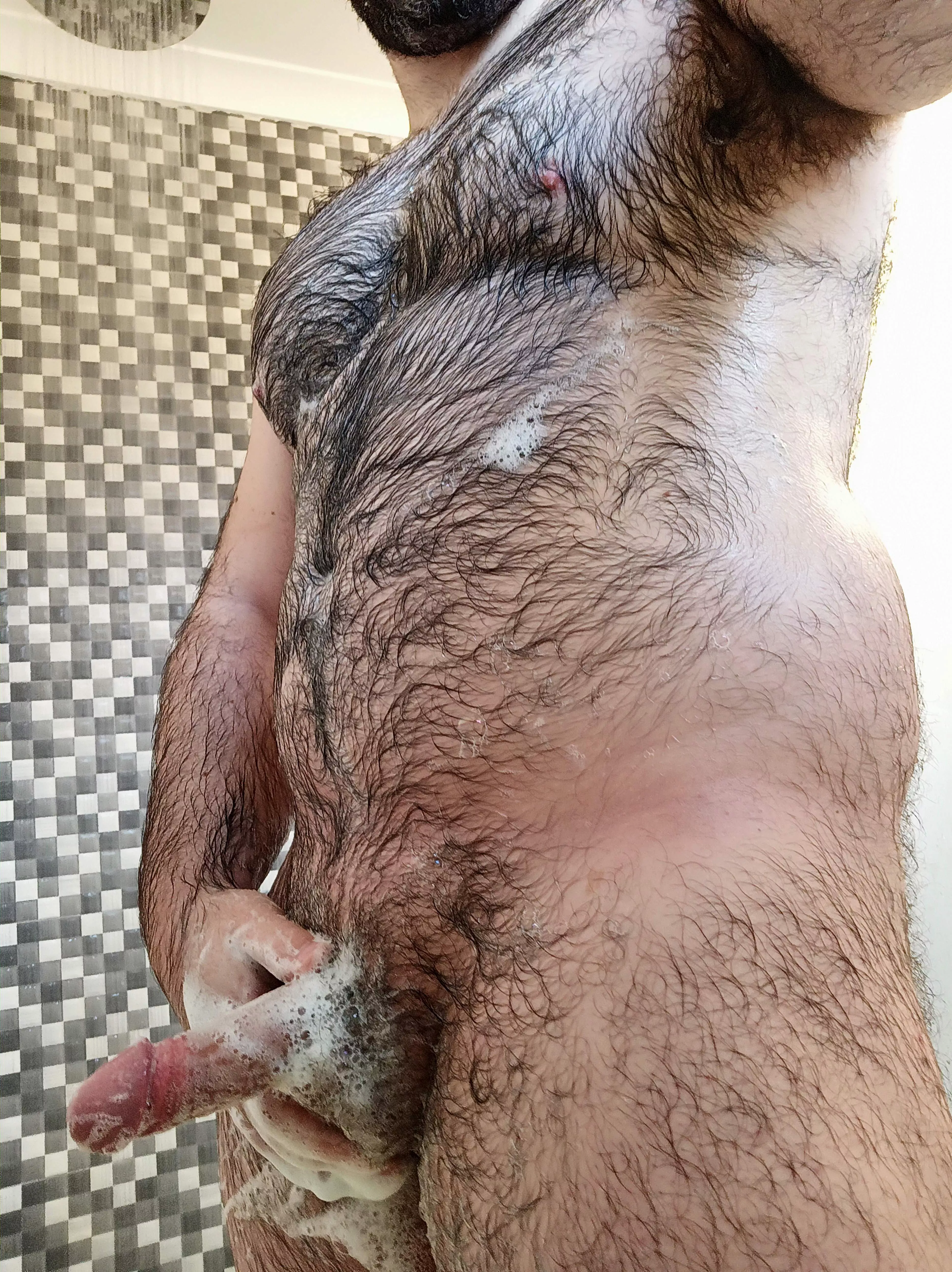 post gym shower
