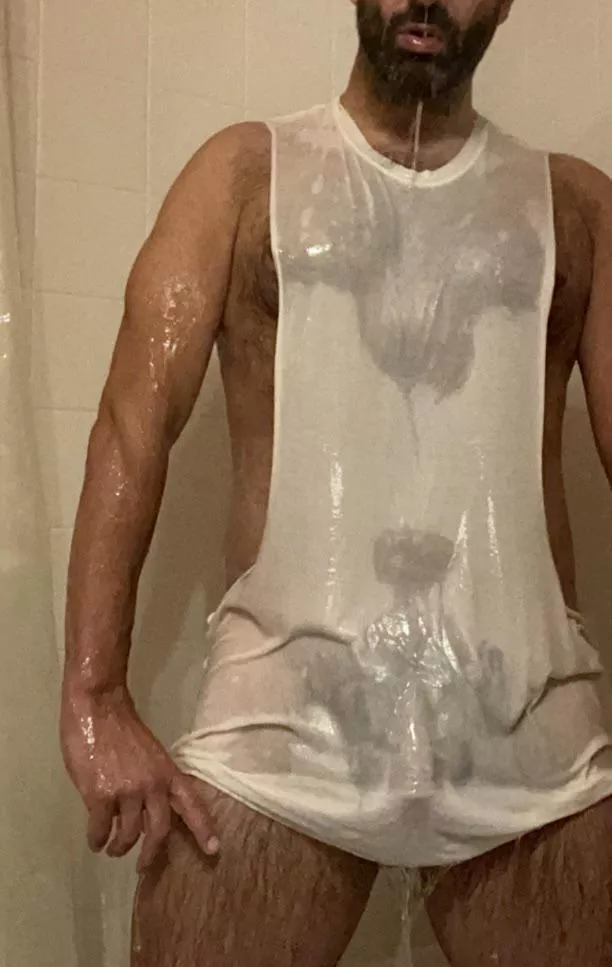 Post run shower