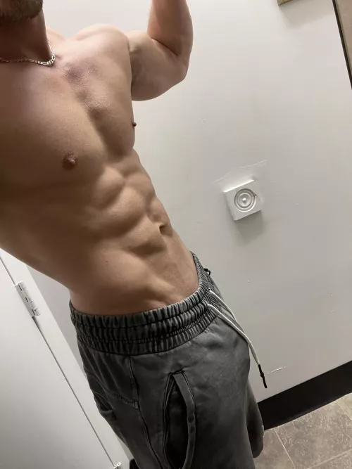 Post workout bulge