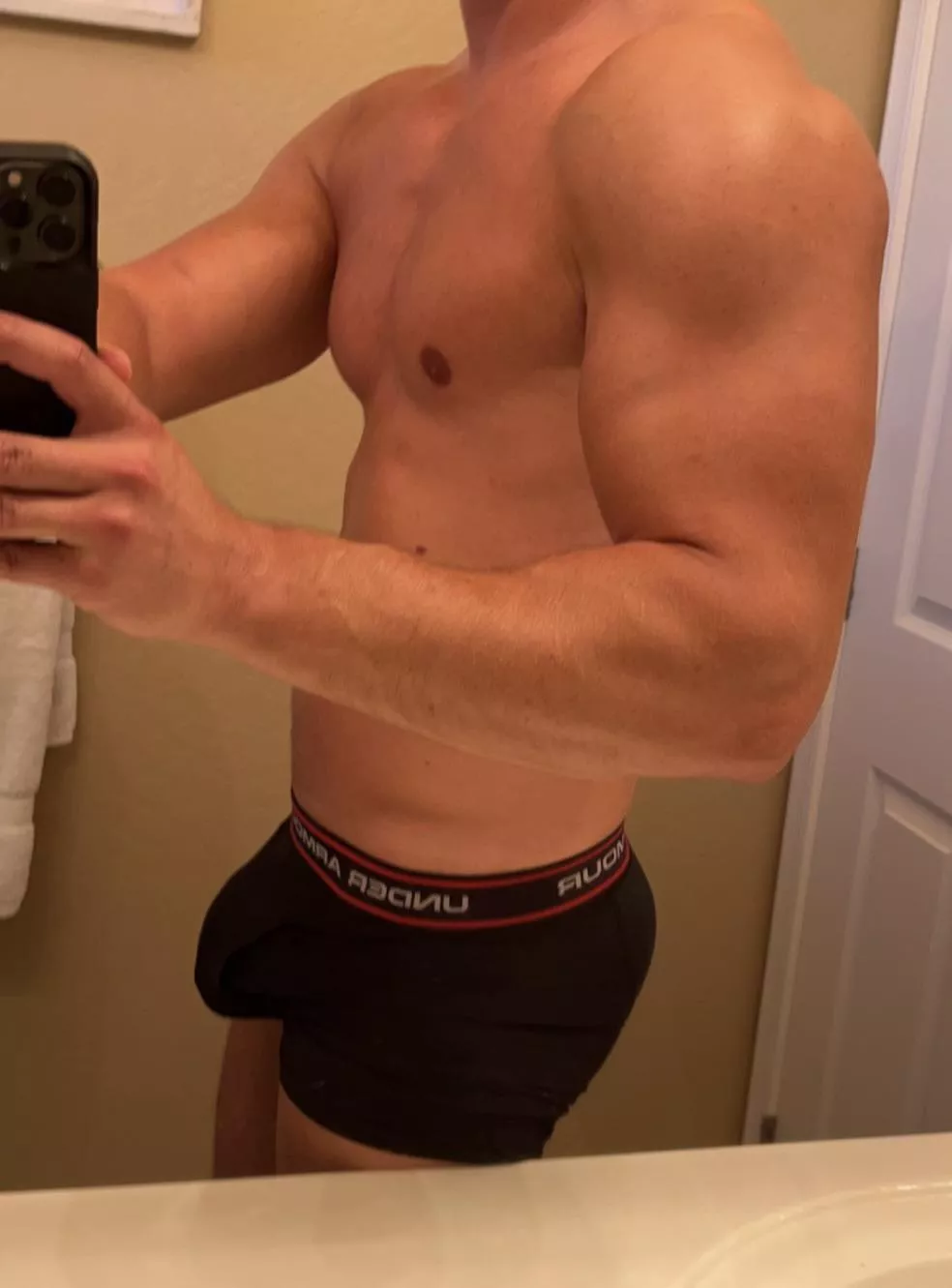 Post workout selfie