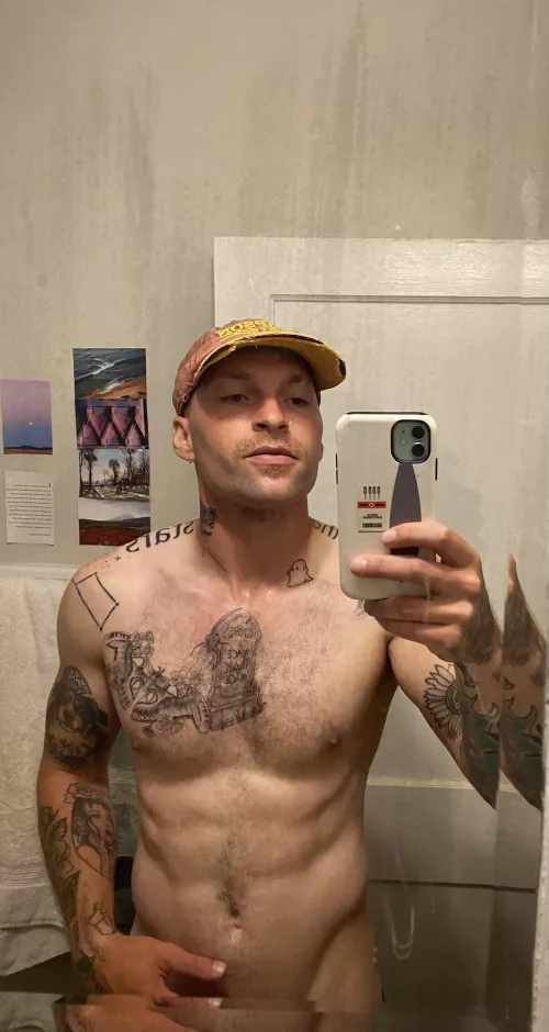 post workout…come join me in the bath? :)